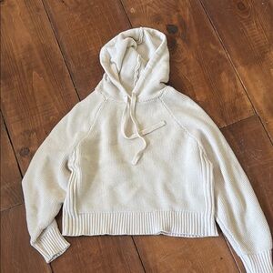 American Eagle Knit Hoodie Sweater